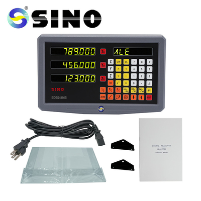 SDS2-3MS SINO Digital Readout System القياس الخطي لآلة طحن المخرطة