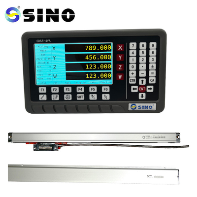 القراءات العامة المعدن الصينية SDS5-4VA عدّاد العرض الرقمي مع شاشة LCD ذات أربعة محاور