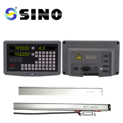 مخرطة التفريز SDS6-2V 2 محور نظام قراءة رقمية SINO DRO + KA300 مقياس خطي للتشفير