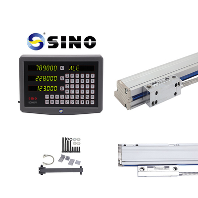 أدوات الآلات وآلات الطحن أصبحت أكثر ملاءمة مع SDS6-3V Dro و SINO Linear Grating Rulers.