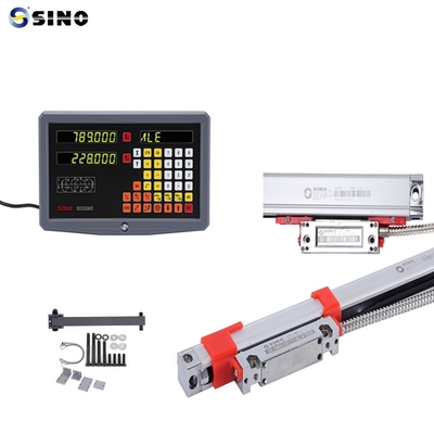 SINO SDS-2MS 2 محور القراءة الرقمية DRO مكشف مقياس خطي لآلات الطحن