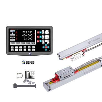 ميزات القراءة الرقمية SINO SDS6-3VA قدرة ثلاثية المحور مع دقة 0.005mm بما في ذلك TTL