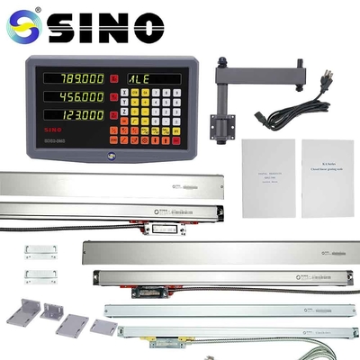 SINO TTL 3 Axis Digital Readout DRO للحصول على دقة مطحنة بريدجبورت 0.005 مم