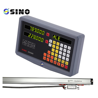 SINO SDS2MS 2 محور قراءة رقمية مع شاشة LED للدراجة ، أنظمة قياس DRO متعددة الوظائف