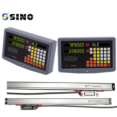 SINO SDS2MS القراءة الرقمية 2 محاور بصرية مع الزاوية خطية مكشف الطول 7-102 سم لآلات الطحن