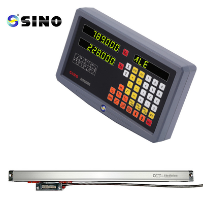 SINO SDS2MS القراءة الرقمية 2 محاور بصرية مع الزاوية خطية مكشف الطول 7-102 سم لآلات الطحن