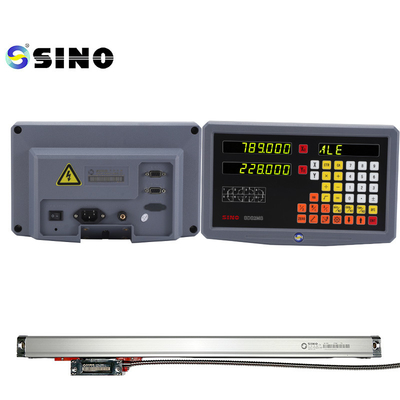 SINO مقياس مغناطيسي خطي Dro Kit SDS2MS القراءة الرقمية 2 محور لآلات الطحن