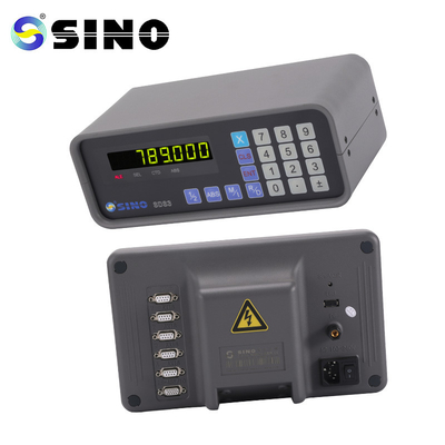 TTL نظام القراءة الرقمية SINO ذات المحور الواحد DRO SDS3-1 مع مكشف خطي غطاء شفاف لجهاز طحن الدوارة