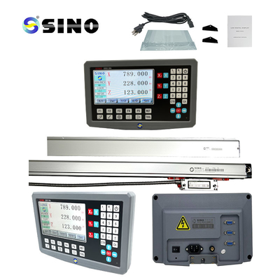 3 محور طحن الدوائر مع LCD DRO مقياس خطي مكشف البصري SDS2-3VA