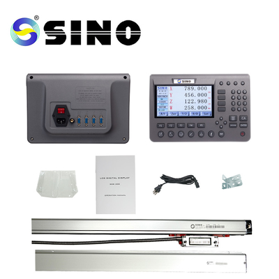 SINO SDS200 شاشة كبيرة LCD أطقم قراءة رقمية KA-300 مقياس خطي للتشفير البصري