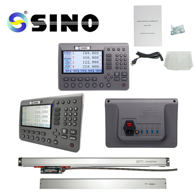 2 محورات DRO SDS 200 Kit Metal LCD Full Touch Screen 0.005mm دقة عملية لآلات الطحن