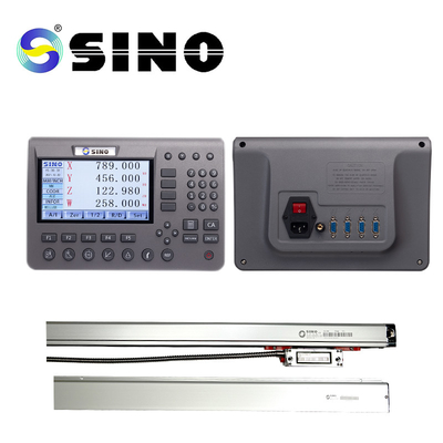 2 محورات DRO SDS 200 Kit Metal LCD Full Touch Screen 0.005mm دقة عملية لآلات الطحن