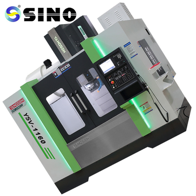 SINO YSV-1160 مركز التصنيع الرأسي CNC المعدني ذو 3 محاور مع انتقال DDS