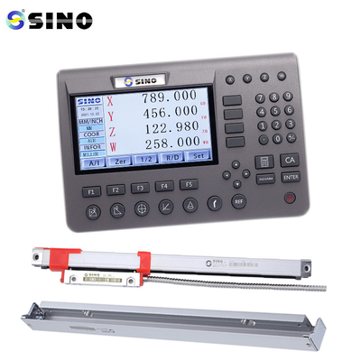 SDS200 DRO SINO نظام القراءة الرقمية ذو 4 محاور مع LCD المعدني ومجموعة ترميز خطية لآلات الطحن