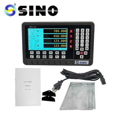 مقياس العرض الرقمي المعدني Sino SDS5-4VA مع أربعة محاور شاشة LCD قراءات عامة