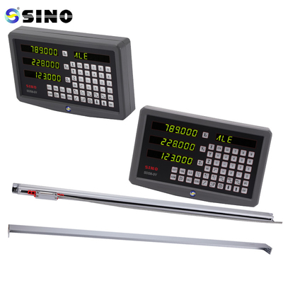 2/3 محور قراءة رقمية مستوى خطي SINO SDS6-3V KA600-1300mm DRO العرض 5um