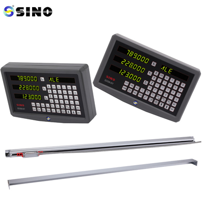 SINO KA600-1300mm مع SDS6-3V 2/3 محور 5um القراءة الرقمية المقياس الخطي لجهاز طحن الدوائر