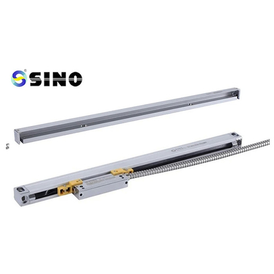 SINO KA600-1100mm محول بصري خطي مع أنظمة DRO الشبكية مقياس زجاج خطي
