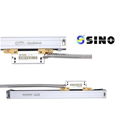 SINO KA600-1100mm محول بصري خطي مع أنظمة DRO الشبكية مقياس زجاج خطي