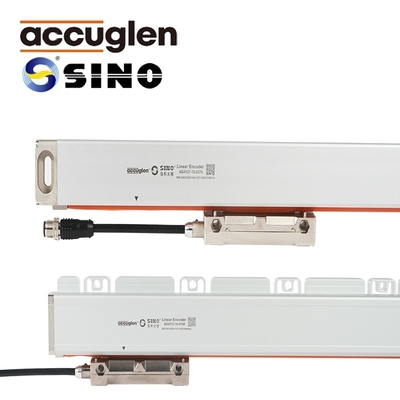 سلسلة TTL / RS422 Signal Ka للخيوط لديها دقة 0.1um / 5um / 1um مكشف مقياس زجاج خطي