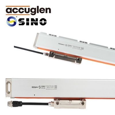 سلسلة TTL / RS422 Signal Ka للخيوط لديها دقة 0.1um / 5um / 1um مكشف مقياس زجاج خطي