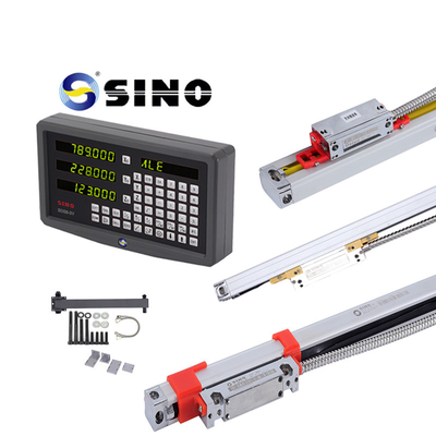 حاكم مقياس الزجاج TTL نموذج DS6-3V 5micron مكشف خطي مع 5um 3 محور القراءة الرقمية