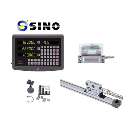 SINO SDS6-3V زجاج خطي مقياس المقياس آلة الدوائر القراءة الرقمية DRO 3 محور 1um