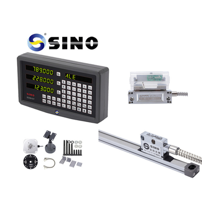 آلة طحن DRO الحديدية عداد العرض الرقمي مع أنظمة القراءة الرقمية ذات 3 محاور AC100-240V