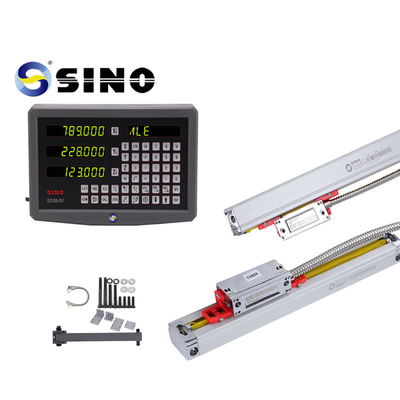 آلة طحن DRO الحديدية عداد العرض الرقمي مع أنظمة القراءة الرقمية ذات 3 محاور AC100-240V