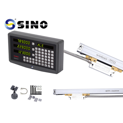 حاكم مقياس الزجاج TTL نموذج DS6-3V 5micron مكشف خطي مع 5um 3 محور القراءة الرقمية