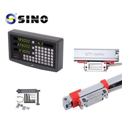 SINO 3 محور SDS6-3VA DRO العرض TTL مع مستوى مكيف خطي سلسلة من KA للدراجة طحن CNC حفرة آلة