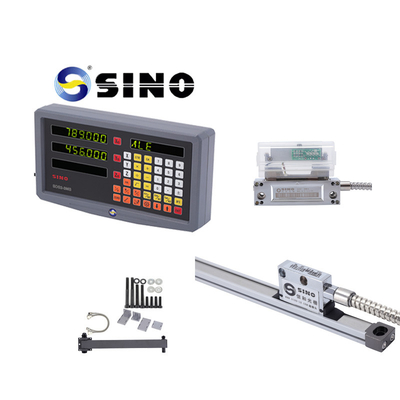 SINO SDS2-3MS القراءة الرقمية Dro طحن آلة الدوران دقة مقياس خطي