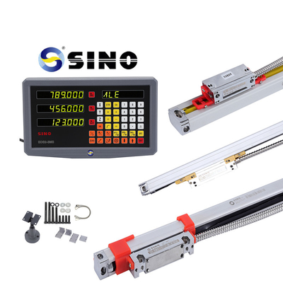 SINO SDS2-3MS الشاشة الرقمية المعالجة الصناعية مع آلة طحن خطية ذات محورين