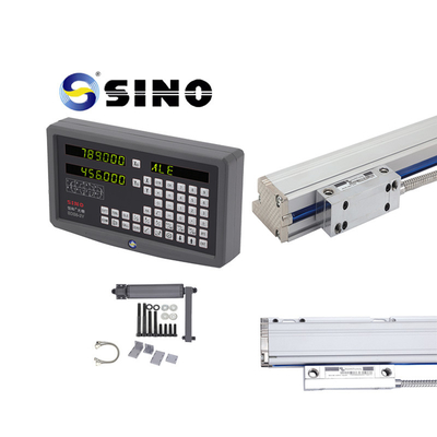 SINO SDS6-2V 2 محور Dro العرض القراءة الرقمية الحديدية مقياس مكيف طحن آلة
