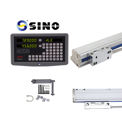 SINO 2 محور CE SDS6-2V نظام القراءة الرقمية SINO مع شاشة LED لجهاز طحن التسلسل