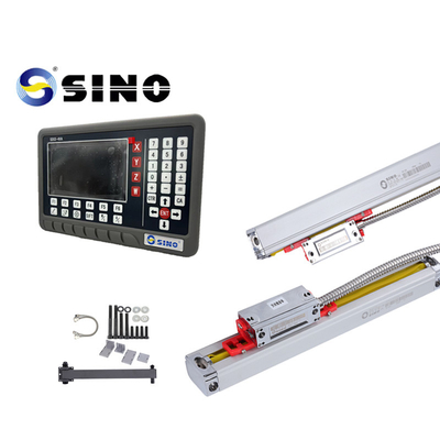 SINO SDS5-4VA عداد العرض الرقمي مع 4 مقاييس خطية ودقة عالية للطحن CNC