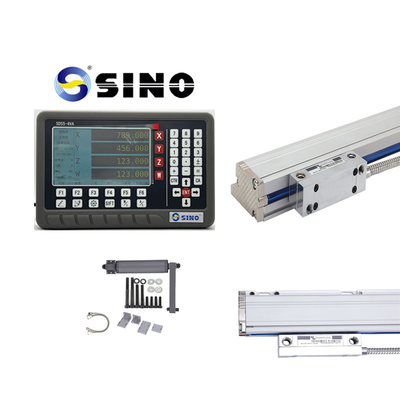 SINO SDS5-4VA عداد العرض الرقمي مع 4 محاور شاشة LCD القراءات العامة لآلات الطحن