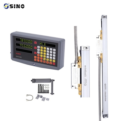 نظام القراءة الرقمية SINO SDS2-3MS قراءة الشاشة الرقمية DRO مع مكشف خطي ثلاثي المحور لجهاز طحن التسلسل