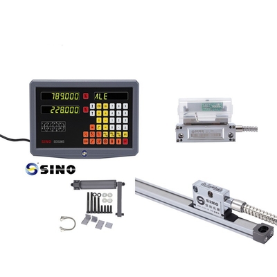 DRO الحجم المصغر 100V-240V متعددة الوظائف SINO محورين آلة التدوير