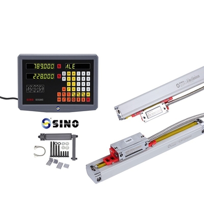 SINO مقياس مغناطيسي خطي Dro Kit SDS2MS القراءة الرقمية 2 محور لآلات الطحن