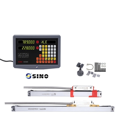 SINO SDS 2MS القراءة الرقمية محور 2 مع مستوى مغناطيسي خطي Dro Kit للآلات الطحن