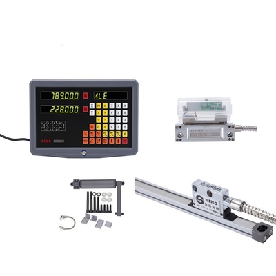 2 محور KA300 نظام تشفير على نطاق خطي SDS2MS AC 100 ~ 240V مجموعة DRO مقياس مغناطيسي