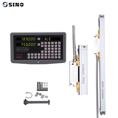 أدوات الاختبار للمساحة الخطية الزجاجية SDS6-2V DRO طاحونة حفرة IP67