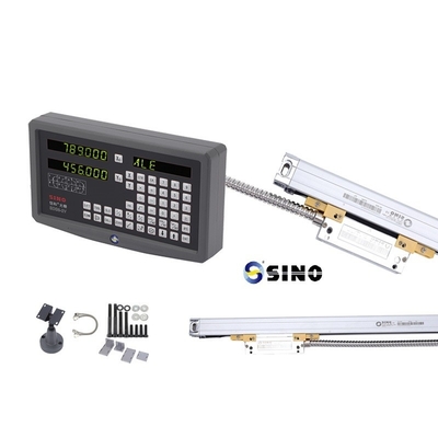 أدوات الاختبار للمساحة الخطية الزجاجية SDS6-2V DRO طاحونة حفرة IP67