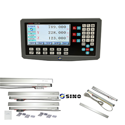 SINO SDS2-3VA LCD DRO نظام القراءة الرقمية ثلاثي المحور للشحن والطحن مع مكيف