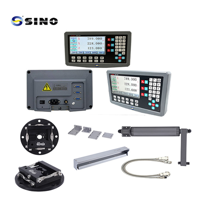 SINO SDS2-3VA 3 Axis DRO قراءات رقمية 3 جهاز تشفير مقياس خطي صيني لطحن المخرطة