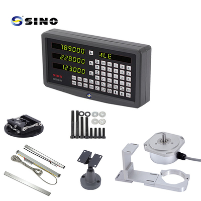 SINO SDS6-3VA 3 محاور التشفير الخطي فئة القراءة الرقمية مع دقة 0.005 مم إدخال TTL