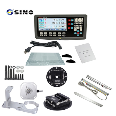 SINO SDS 2-3va Dro 3 محور نظام القراءة الرقمية فئة التشفير الخطي لآلة مخرطة الطحن