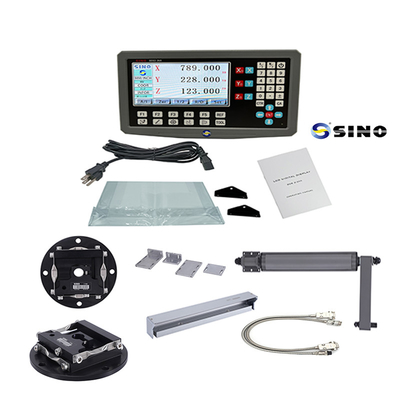 SINO SDS2-3VA 2 محور RS422 لجهاز التداول DRO إشارة القراءة الرقمية مع مكشف خطي