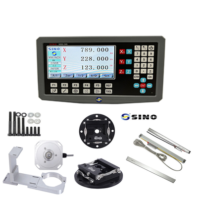 SINO SDS2-3VA 2 محور RS422 لجهاز التداول DRO إشارة القراءة الرقمية مع مكشف خطي